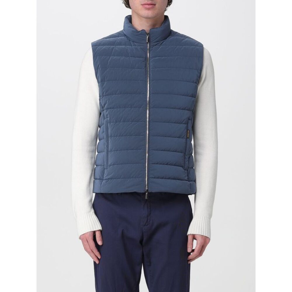 Moorer Suit Vest Men Denim